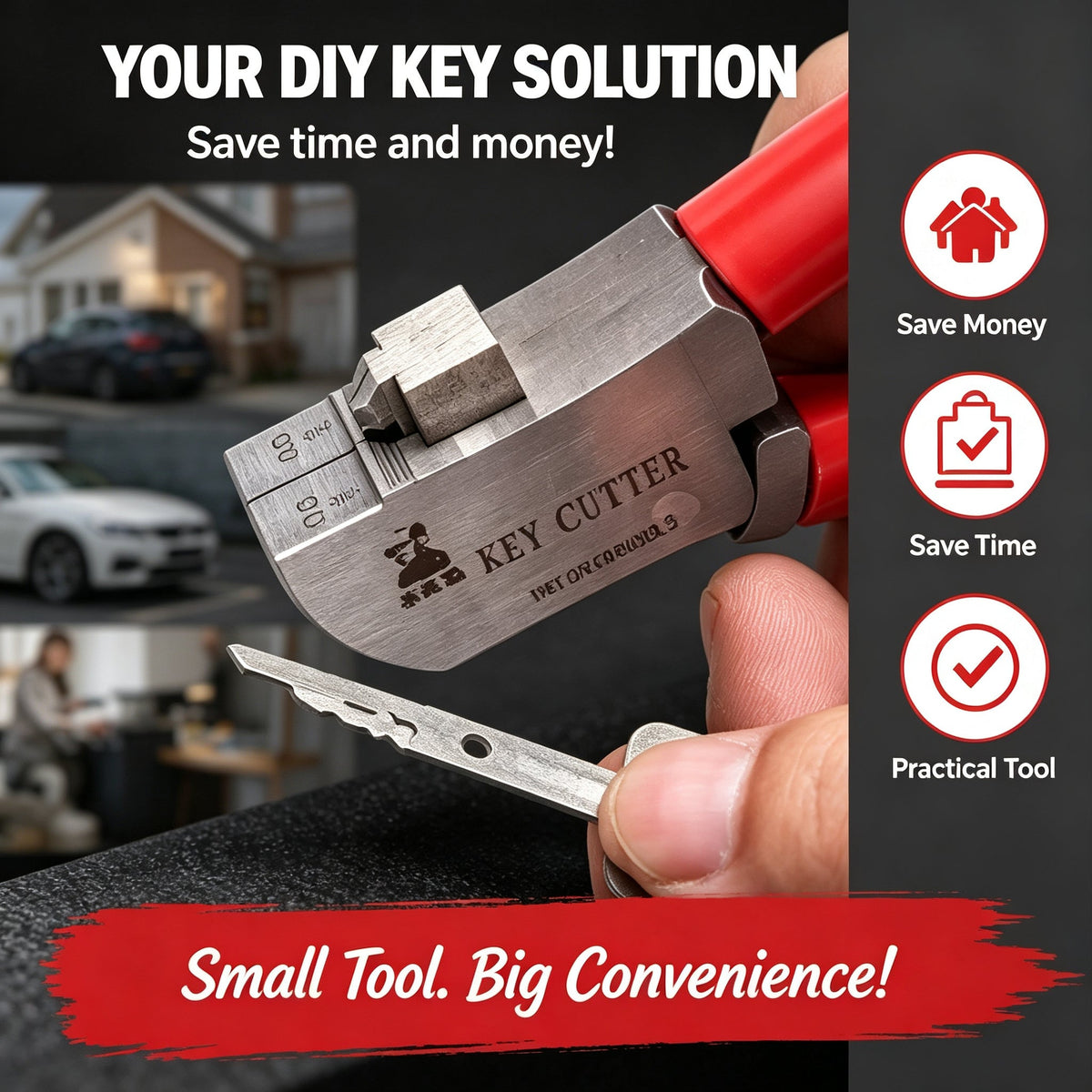 🔑 TORVIRO KeyCutter™ Professional Precision Key Cutter