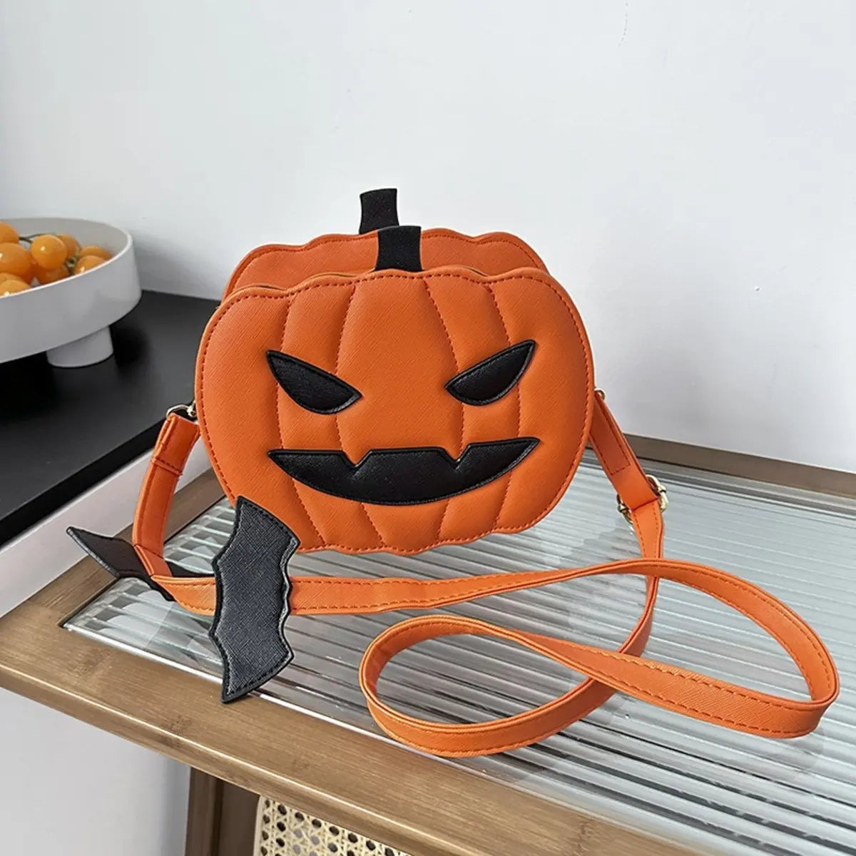 🎃🔥 HALLOWEEN SALE! Novelty Pumpkin Shoulder &amp; Crossbody Bag – Spook Up Your Style! 👜🧡