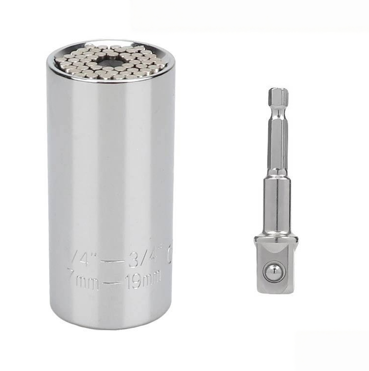 ⚙️ SELF-ADJUSTING SOCKET | Universal Multi-Size Adapter for Nuts, Bolts, Hooks & Everyday Fasteners