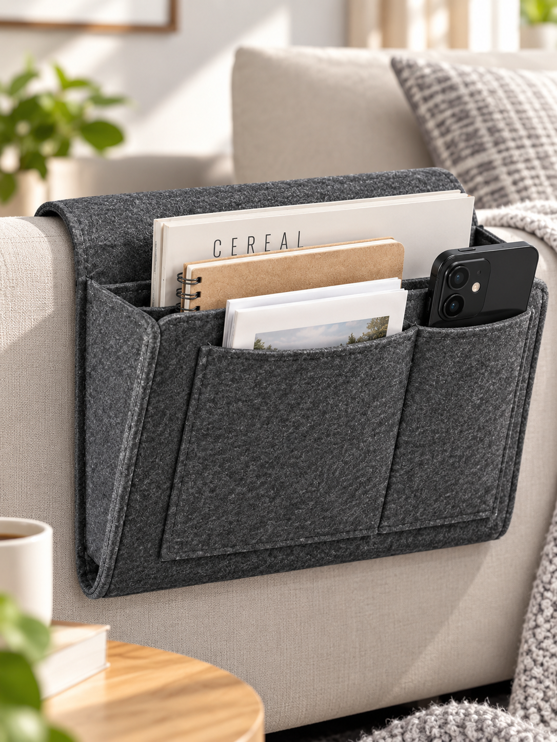 🔥 55% OFF Bedside Hanging Organizer – Keep Essentials Within Reach
