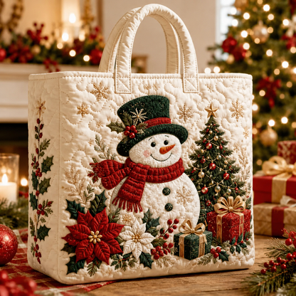 🔥Christmas Sale 50% OFF🎄Christmas Quilted Tote Bag
