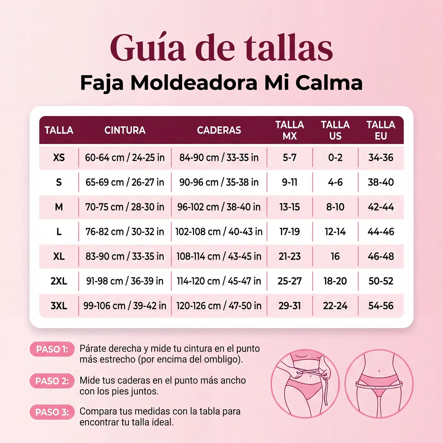 Braga Moldeadora de Talle Alto · Especial Posparto