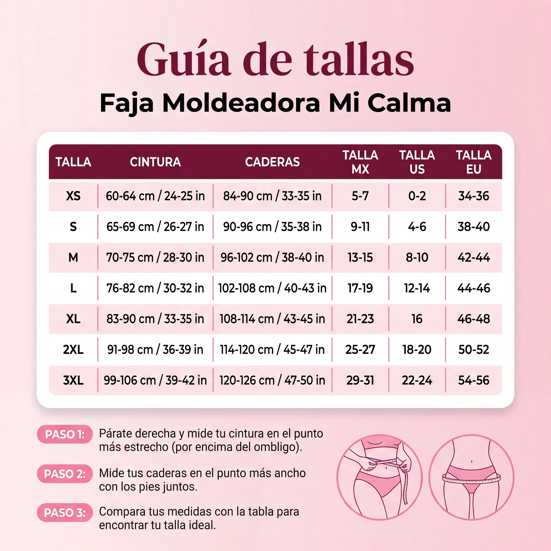 Braga Moldeadora de Talle Alto · Especial Posparto