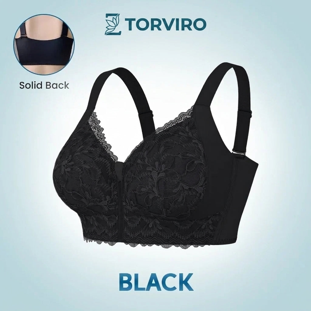 ZipLacy - SPRING SALE 70% OFF - Ultra Soft Front Zip Wireless Lifting Bra