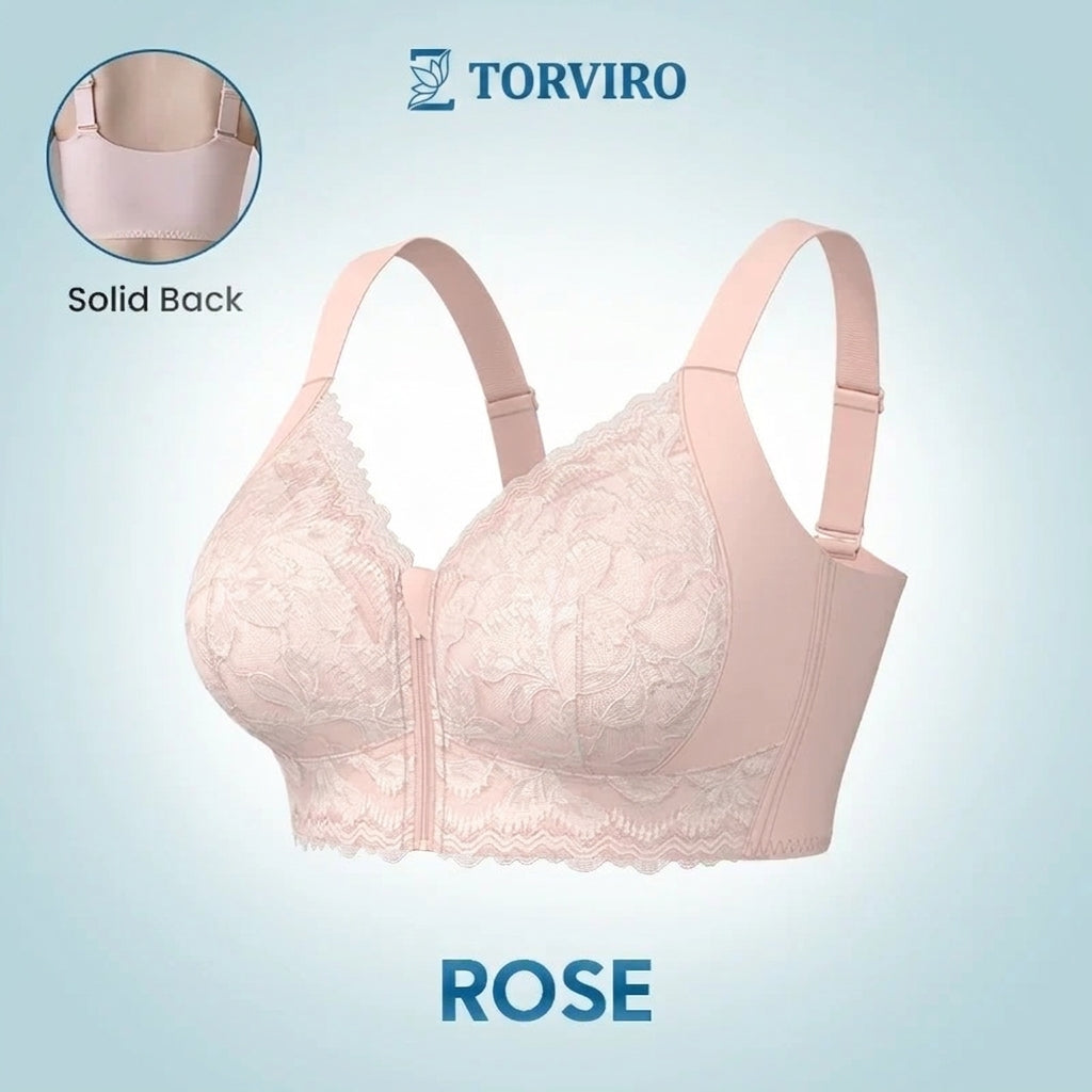 ZipLacy - SPRING SALE 70% OFF - Ultra Soft Front Zip Wireless Lifting Bra