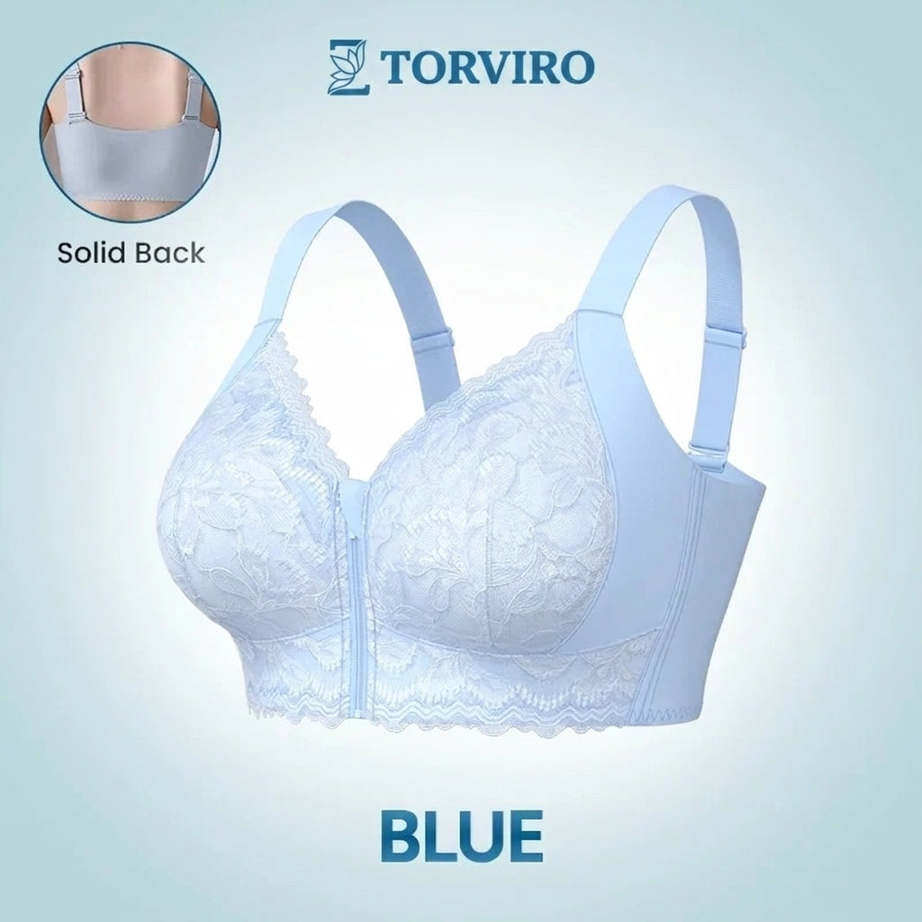 ZipLacy - SPRING SALE 70% OFF - Ultra Soft Front Zip Wireless Lifting Bra