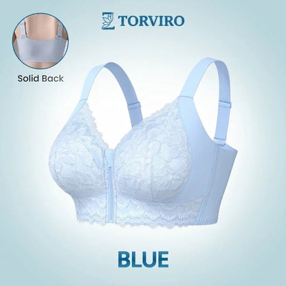 ZipLacy - SPRING SALE 70% OFF - Ultra Soft Front Zip Wireless Lifting Bra