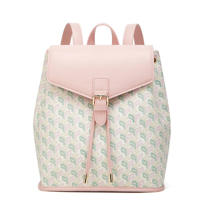 Chic Women’s Patterned Backpack – Lightweight Travel & Everyday Shoulder Bag